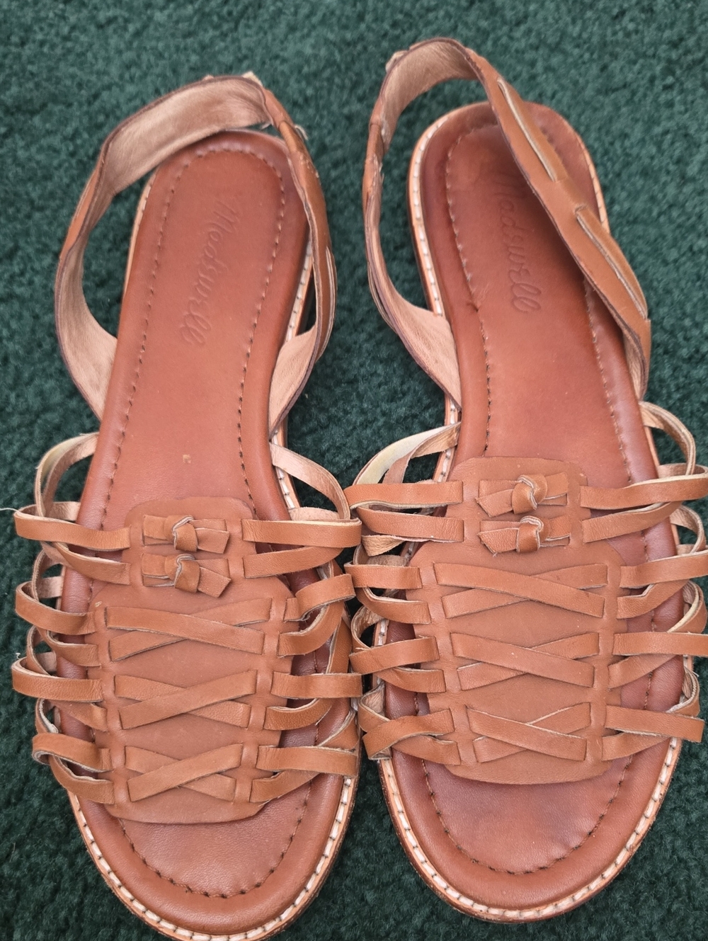 Madewell Brown Leather Sandals
